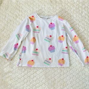 Zara Toddler Girls Cupcake Long Sleeve